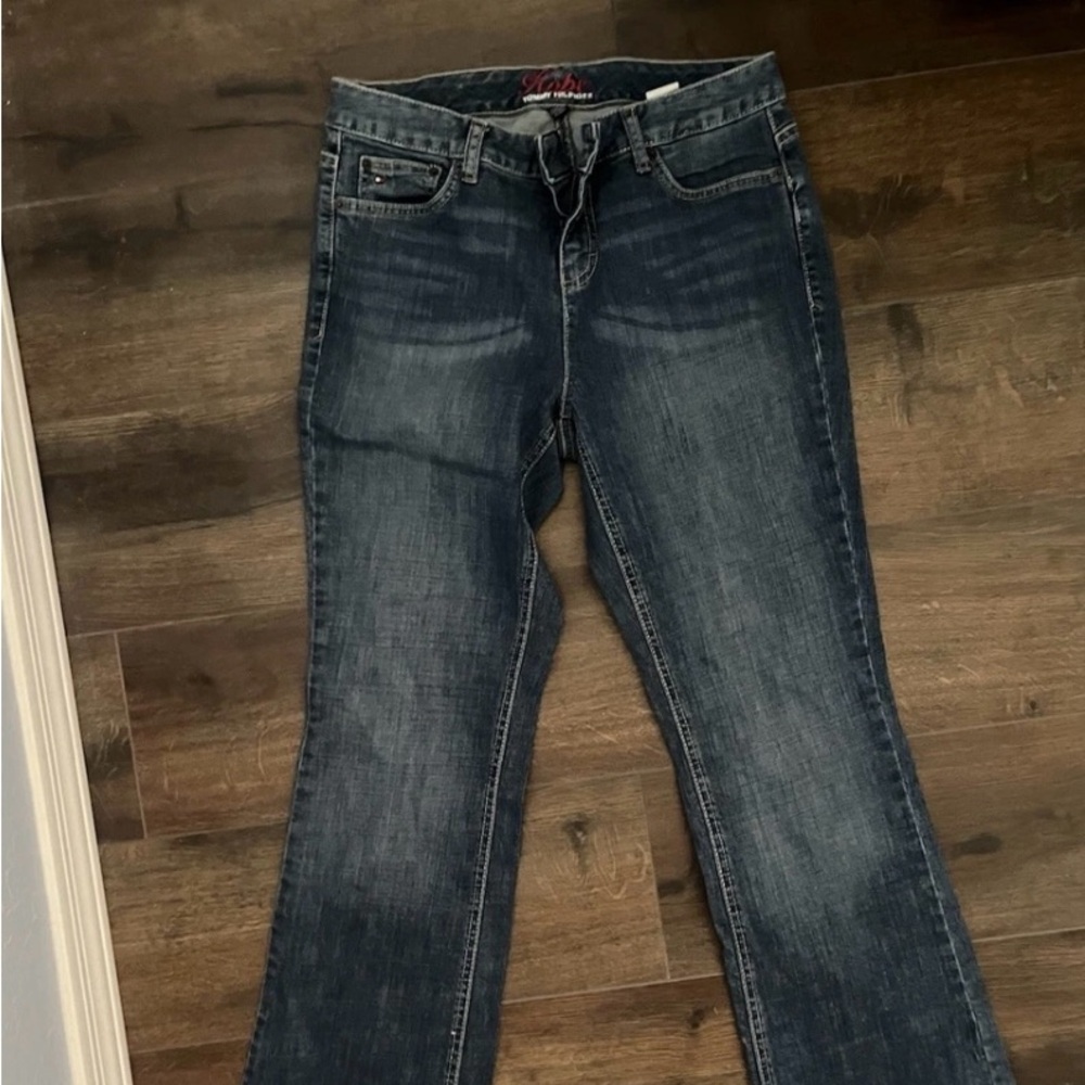 Women's Blue Jeans Tommy Hilfiger Boot Cut Size 10